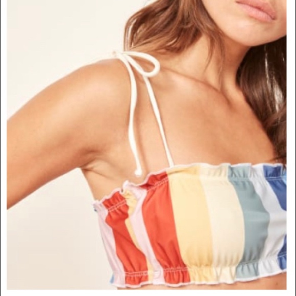 Ref Goldie Bikini Top NWOT